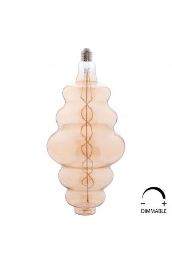 ΛΑΜΠΤΗΡΑΣ LED FILAMENT 8W E27 3000K GOLD COLOR DIMMABLE  HM4056.02