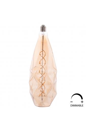 ΛΑΜΠΤΗΡΑΣ LED FILAMENT 8W E27 3000K GOLD COLOR DIMMABLE HM4058