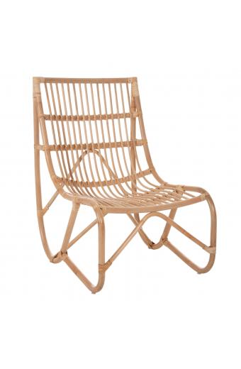 ΠΟΛΥΘΡΟΝΑ GRINN HM9815.01 ΡΑΒΔΟΙ RATTAN ΣΕ ΦΥΣΙΚΟ 56,5x73,5x79,5Υ εκ.