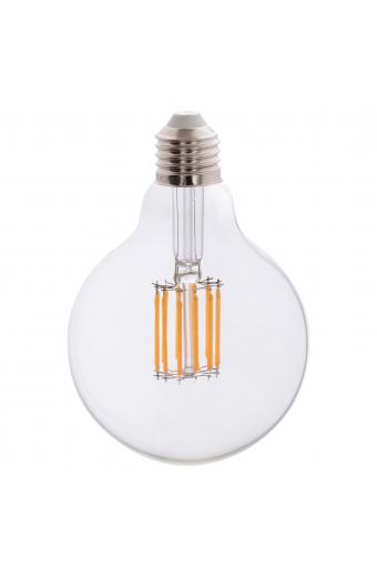 ΛΑΜΠΤΗΡΑΣ GLOBO LED FILAMENT 12W E27 3000K ΔΙΑΦΑΝΟΣ HM4049.01