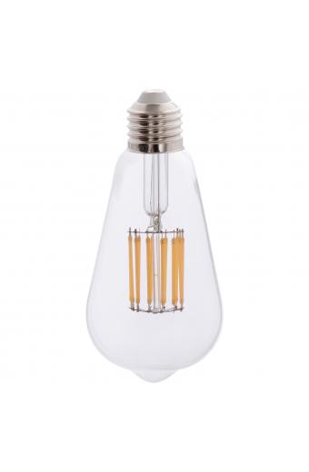 ΛΑΜΠΤΗΡΑΣ HM4189.01 LED FILAMENT 12W E27 3000K ΔΙΑΦΑΝΟΣ