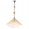 ΦΩΤΙΣΤΙΚΟ ΟΡΟΦΗΣ ΚΡΕΜΑΣΤΟ HM7878.02 RATTAN ΣΕ ΦΥΣΙΚΟ ΧΡΩΜΑ Φ58,5x31Yεκ