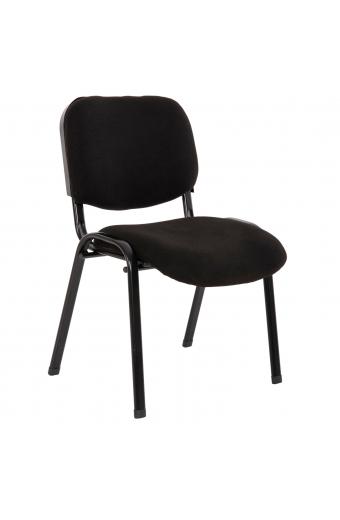 ΚΑΡΕΚΛΑ JANISHA HM1010.11 HOMEMARKT ΜΕ ΥΦΑΣΜΑ ΜΑΥΡΟ 53,5x59x77Υεκ.