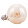 ΛΑΜΠΤΗΡΑΣ GLOBO LED FILAMENT 8W E27 3000K ΧΡΥΣΟ DIMMABLE HM4050.02