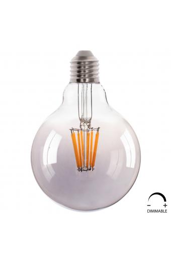 ΛΑΜΠΤΗΡΑΣ GLOBO LED FILAMENT 8W E27 3000K ΦΙΜΕ DIMMABLE HM4050.03