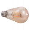 ΛΑΜΠΤΗΡΑΣ HM4188.02 LED FILAMENT 8W E27 DIMMABLE 3000K GOLD