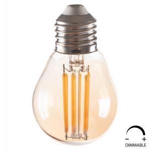 ΛΑΜΠΤΗΡΑΣ HM4046.02 LED FILAMENT 6W E27 3000K GOLD DIMMABLE