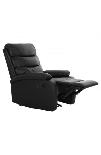 ΠΟΛΥΘΡΟΝΑ RELAX YASUMU HM9783.11 ΜΑΥΡΟ PU 80x93x100Υεκ.