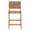 ΣΚΑΜΠΟ ΜΠΑΡ WALTER HM9842 ΞΥΛO TEAK ΣΕ ΦΥΣΙΚΟ-ΨΑΘΑ 46x55x96Υεκ.