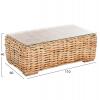 ΣΕΤ ΣΑΛΟΝΙ ΕΞ. ΧΩΡΟΥ 4ΤΜΧ TROPEL HM11939 ΦΥΣΙΚΟ RATTAN-3ΘΕΣΙΟΣ ΚΑΝΑΠΕΣ-2 ΠΟΛΥΘΡΟΝΕΣ-ΤΡΑΠΕΖΙ