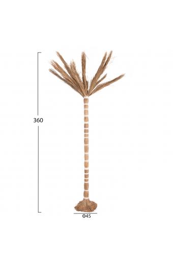 ΔΙΑΚΟΣΜΗΤΙΚΟ ΔΕΝΤΡΟ TROPIC HM4322 τ.ΦΟΙΝΙΚΑ ΑΠΟ MENDONG GRASS 360Yεκ.