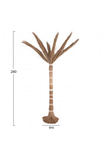 ΔΙΑΚΟΣΜΗΤΙΚΟ ΔΕΝΤΡΟ TROPIC HM4324 τ.ΦΟΙΝΙΚΑ ΑΠΟ MENDONG GRASS 280Yεκ.
