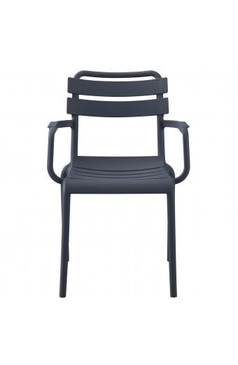 ΠΟΛΥΘΡΟΝΑ ΠΟΛΥΠΡΟΠΥΛΕΝΙΟΥ PHILLY HM6123.03 ΓΚΡΙ 58,5x49x83,5Υεκ.