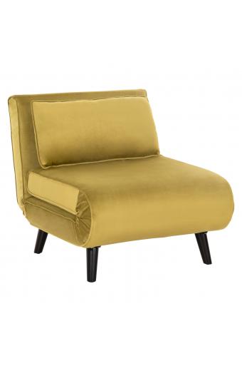 ΠΟΛΥΘΡΟΝΑ ΚΡΕΒΑΤΙ BRAXTON HM8425.23 ΒΕΛΟΥΔΟ ΛΑΔΙ 78x88x78Υεκ.