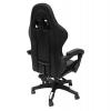 ΠΟΛΥΘΡΟΝΑ GAMING DARREN HM1203.04 ΜΑΥΡΟ-ΛΕΥΚΟ PVC & NYLON 51x49x125Υεκ.