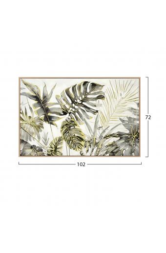 ΠΙΝΑΚΑΣ TOIXOY TROPICO HM4541 ΚΟΡΝΙΖΑ ΜΠΕΖ-ΚΑΜΒΑΣ ΕΚΤΥΠΩΣΗ 102x4,5x72Υεκ.