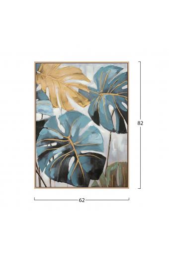 ΠΙΝΑΚΑΣ TOIXOY TROPICO HM4542 ΚΟΡΝΙΖΑ ΜΠΕΖ-ΚΑΜΒΑΣ ΕΚΤΥΠΩΣΗ 62x4,5x82Υεκ.