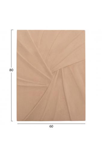ΠΙΝΑΚΑΣ ΟΡΘΟΓΩΝΙΟΣ ΣΕΙΡΑ SANTORINI HM4522 MDF ΣΕ ΜΠΕΖ ΧΡΩΜΑ 60x4(πάχος)x80Υεκ.