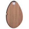 ΚΑΘΡΕΠΤΗΣ ΤΟΙΧΟΥ DROP HM4488.03 ΜΕ ΠΛΑΙΣΙΟ MDF ΣΕ ΦΥΣΙΚΟ ΧΡΩΜΑ ΞΥΛΟΥ 50x80Υεκ.