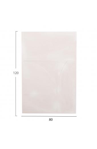 ΠΙΝΑΚΑΣ ΣΕΙΡΑ SANTORINI HM4506 MDF ΣΕ ΥΠΟΛΕΥΚΟ ΧΡΩΜΑ 80x4(πάχος)x120Υεκ.