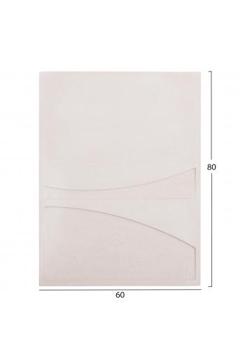 ΠΙΝΑΚΑΣ ΟΡΘΟΓΩΝΙΟΣ ΣΕΙΡΑ SANTORINI HM4510 MDF ΣΕ ΥΠΟΛΕΥΚΟ ΧΡΩΜΑ 60x4(πάχος)x80Υεκ.