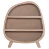 ΡΑΦΙΕΡΑ ΣΕΙΡΑ SANTORINI HM18060.02 MDF ΣΕ ΚΑΦΕ ΧΡΩΜΑ 120x38x133Υεκ.
