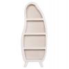 ΡΑΦΙΕΡΑ ΣΕΙΡΑ SANTORINI HM18067 MDF ΣΕ ΥΠΟΛΕΥΚΟ ΧΡΩΜΑ 80x38x196Υεκ.