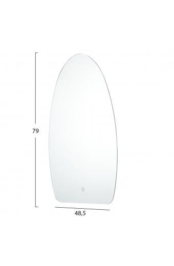 ΚΑΘΡΕΠΤΗΣ TOIXOY ΣΕΙΡΑ TORCH HM4496 ΧΩΡΙΣ ΠΛΑΙΣΙΟ-LED ΟΠΙΣΘΙΟΣ ΦΩΤΙΣΜΟΣ 48,5x79Υεκ.