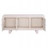 ΜΠΟΥΦΕΣ ΣΕΙΡΑ SANTORINI HM18068 MDF ΣΕ ΥΠΟΛΕΥΚΟ ΧΡΩΜΑ-3 ΠΟΡΤΕΣ 140x38x64Υεκ.