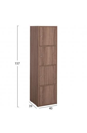 ΝΤΟΥΛΑΠΙ SORIANO HM9940.11 SONAMA OAK ΜΕΛΑΜΙΝΗ 40x39-41x157Υεκ.