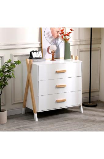 ΣΥΡΤΑΡΙΕΡΑ ΠΑΙΔΙΚH PASCHAL HM2493.03 ΜΕΛΑΜΙΝΗ-ΞΥΛΟ ΠΕΥΚΟΥ 76x40x80.5Υεκ