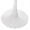 ΤΡΑΠΕΖΙ ΤΡΑΠΕΖΑΡΙΑΣ ROLLO HM9422.11 ΣΤΡΟΓΓΥΛΟ WHITE MARBLE Φ120x74Yεκ.
