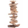 ΔΙΑΚΟΣΜΗΤΙΚΟ ΦΩΤΙΣΤΙΚΟ ΔΑΠΕΔΟΥ ALTAR HM4430 DRIFTWOOD--ΛΕΥΚΟ PVC Φ45x155Υεκ.