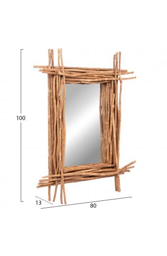 ΚΑΘΡΕΠΤΗΣ ΤΟΙΧΟΥ TWIGGER HM4442 DRIFTWOOD ΣΕ ΦΥΣΙΚΟ ΧΡΩΜΑ 80x15x100Υεκ