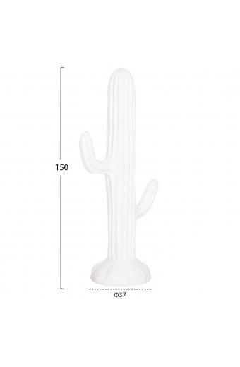 ΔΙΑΚΟΣΜΗΤΙΚΟΣ ΚΑΚΤΟΣ ΔΑΠΕΔΟΥ CACTUS HM4386.02L ΓΥΨΟΣ ΣΕ ΛΕΥΚΟ 63x37x150Υεκ.