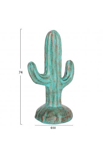 ΔΙΑΚΟΣΜΗΤΙΚΟΣ ΚΑΚΤΟΣ ΔΑΠΕΔΟΥ CACTUS HM4386.03S ΓΥΨΟΣ ΣΕ ΠΡΑΣΙΝΟ 42x30x74Υεκ.