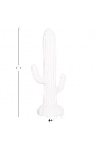 ΔΙΑΚΟΣΜΗΤΙΚΟΣ ΚΑΚΤΟΣ ΔΑΠΕΔΟΥ CACTUS HM4386.02M ΓΥΨΟΣ ΣΕ ΛΕΥΚΟ 54x34x103Υεκ.