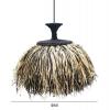 ΦΩΤΙΣΤΙΚΟ ΟΡΟΦΗΣ ORDEM HM4716 ΚΑΠΕΛΟ ΙΝΕΣ SISAL & ΜΠΑΝΑΝΑΣ-ΜΑΥΡΟ & ΦΥΣΙΚΟ Φ60x50Υεκ