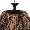 ΦΩΤΙΣΤΙΚΟ ΟΡΟΦΗΣ ORDEM HM4716 ΚΑΠΕΛΟ ΙΝΕΣ SISAL & ΜΠΑΝΑΝΑΣ-ΜΑΥΡΟ & ΦΥΣΙΚΟ Φ60x50Υεκ