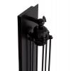 ΑΠΛΙΚΑ ΤΟΙΧΟΥ 2ΦΩΤΗ BEACON HM4463 ΜΕΤΑΛΛΟ ΣΕ ΜΑΥΡΟ 10x10x47Υεκ.