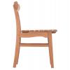 ΚΑΡΕΚΛΑ ΤΡΑΠΕΖΑΡΙΑΣ ΕΞ.ΧΩΡΟΥ ROBBIE HM18115 ΞΥΛΟ TEAK--ΦΥΣΙΚΟ 48x51x82Υεκ.