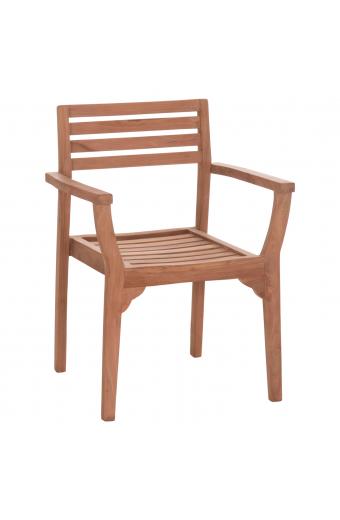 ΠΟΛΥΘΡΟΝΑ ΕΞΩΤ.ΧΩΡΟΥ ERMIONI HM18129 ΞΥΛΟ TEAK--ΦΥΣΙΚΟ ΧΡΩΜΑ 60x59x84Υεκ.