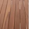 ΕΠΙΦΑΝΕΙΑ ΤΡΑΠΕΖΙΟΥ ΣΤΡΟΓΓΥΛΗ HM18133 ΞΥΛΟ TEAK--ΦΥΣΙΚΟ Φ70x4(πάχος)εκ.