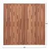 ΕΠΙΦΑΝΕΙΑ ΤΡΑΠΕΖΙΟΥ ΤΕΤΡΑΓΩΝΗ HM18135 ΞΥΛΟ TEAK--ΦΥΣΙΚΟ 60x60x4(πάχος)εκ.