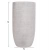 ΣΕΤ 3ΤΜΧ ΓΛΑΣΤΡΕΣ ΚΥΛΙΝΔΡΟΙ ΣΕΙΡΑ GARDENER HM4721 FIBERCLAY-ΧΡΩΜΑ CEMENT Φ42.5x78.5Υεκ