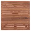 ΕΠΙΦΑΝΕΙΑ ΤΡΑΠΕΖΙΟΥ ΤΕΤΡΑΓΩΝΗ HM18137 ΞΥΛΟ TEAK--ΦΥΣΙΚΟ 80x80x4(πάχος)εκ.