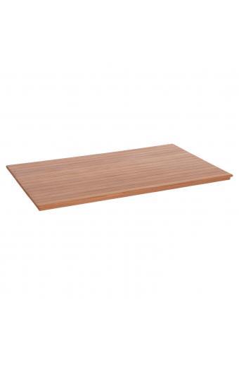 ΕΠΙΦΑΝΕΙΑ ΤΡΑΠΕΖΙΟΥ ΟΡΘΟΓΩΝΙΑ HM18138 ΞΥΛΟ TEAK--ΦΥΣΙΚΟ 120x80x4(πάχος)εκ.