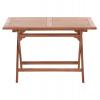 ΤΡΑΠΕΖΙ ΠΤΥΣΣΟΜΕΝΟ ΟΡΘΟΓΩΝΙΟ ERIS HM18117 ΞΥΛΟ TEAK--ΦΥΣΙΚΟ 120x70x76Υεκ.