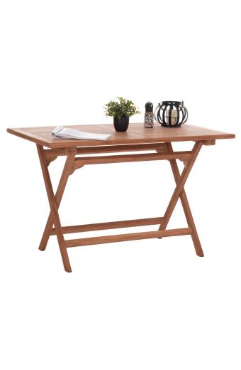 ΤΡΑΠΕΖΙ ΠΤΥΣΣΟΜΕΝΟ ΟΡΘΟΓΩΝΙΟ ERIS HM18117 ΞΥΛΟ TEAK--ΦΥΣΙΚΟ 120x70x76Υεκ.
