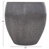 ΣΕΤ 3ΤΜΧ ΓΛΑΣΤΡΕΣ ΣΕΙΡΑ GARDENER HM4725 FIBERCLAY-ΣΕ ΣΚΟΥΡΟ CEMENT ΧΡΩΜΑ Φ55x54Υεκ